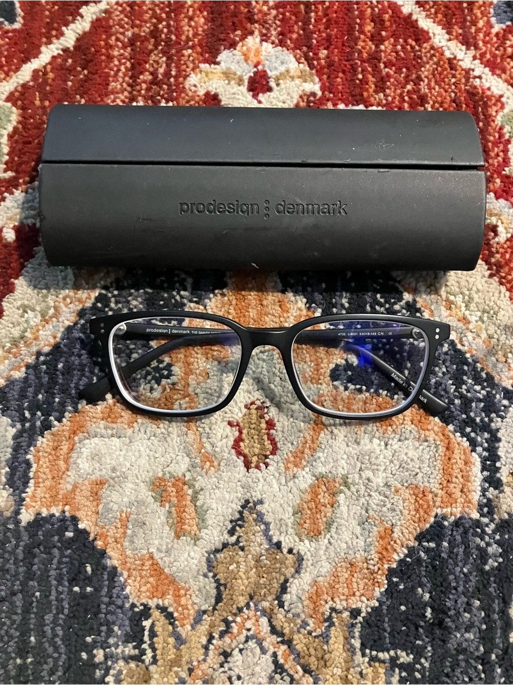 Prodesign Denmark Eyeglasses Prescription Unisex Black